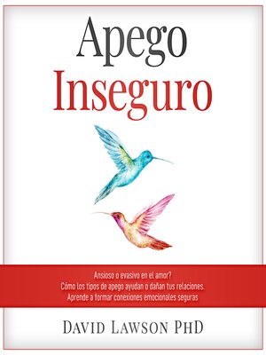 cover image of Apego Inseguro